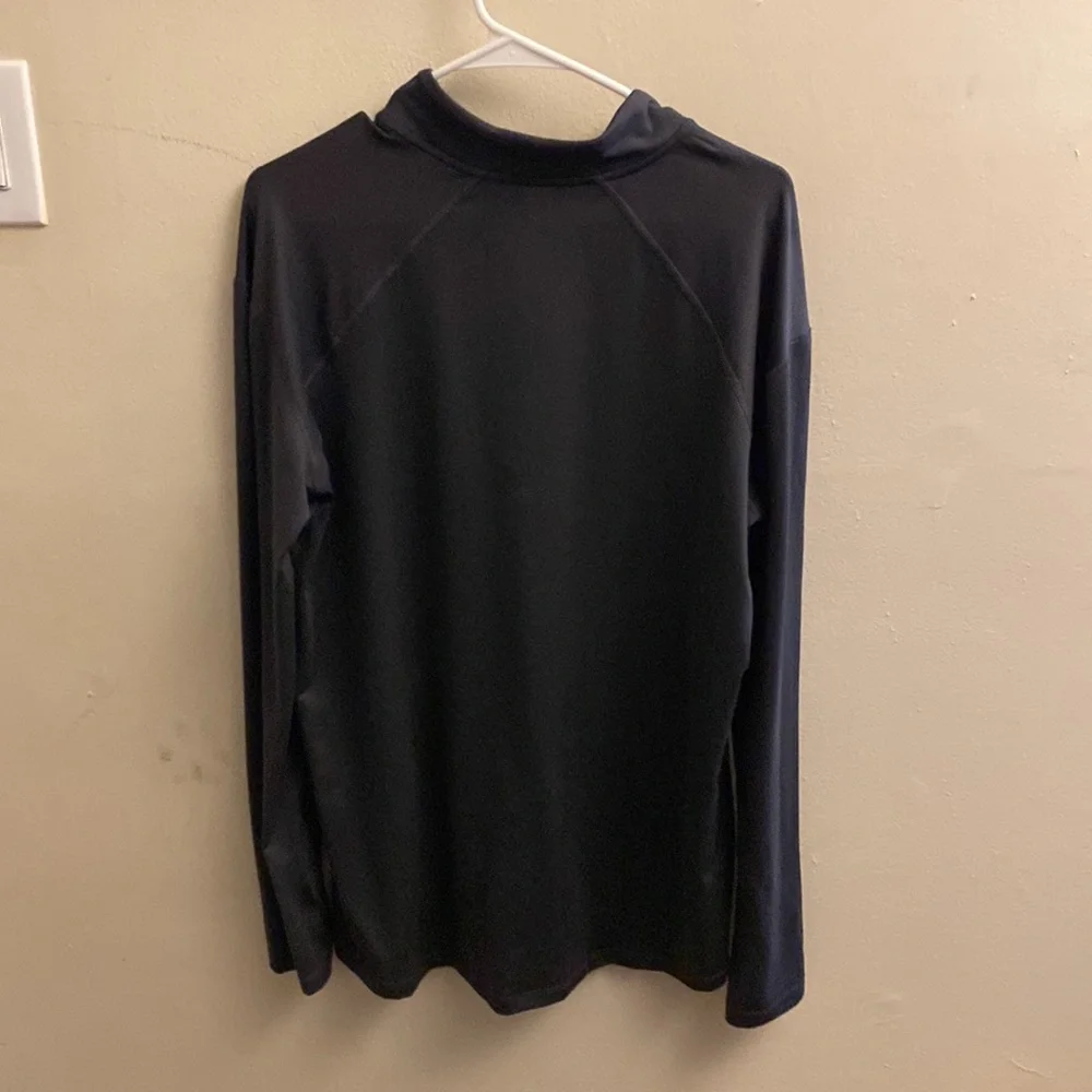 Nike Dry Fit sweater (1) Full zip up (1) 3/4 Zip up both size large like new